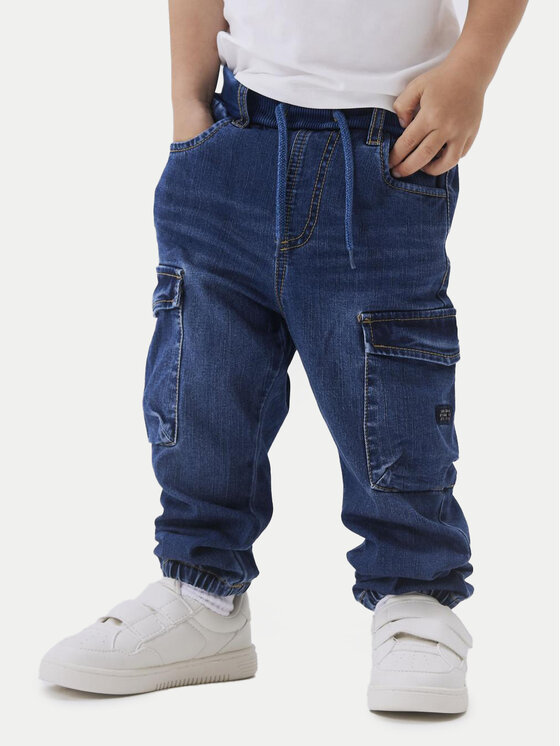 NAME IT NAME IT Farmer 13224943 Sötétkék Baggy Fit
