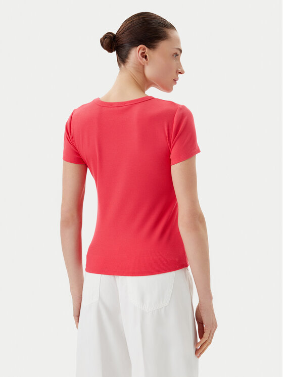 DKNY DKNY T-särk P51H8APJ Korallivärviline Regular Fit