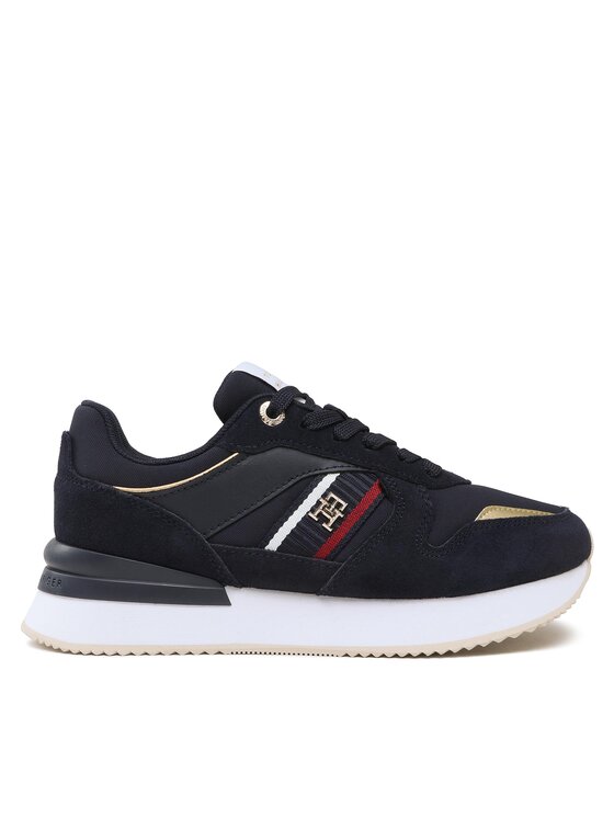 Tommy Hilfiger Tommy Hilfiger Sneakers Corp Webbing Runner FW0FW07383 Dunkelblau