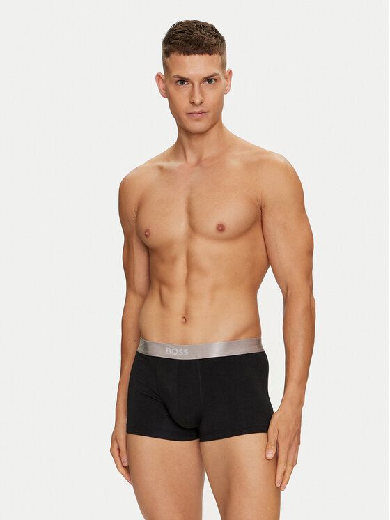 BOSS Boss Set di 3 boxer 50514998 Nero