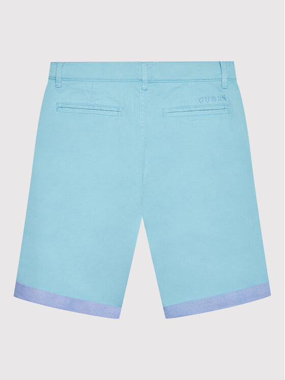 Pantaloncini di tessuto L2RD02 WEHD0 Blu Regular