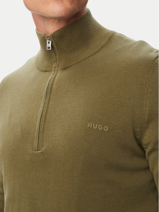 HUGO HUGO Maglione San Quintus-C2 50574143 Cachi Regular Fit