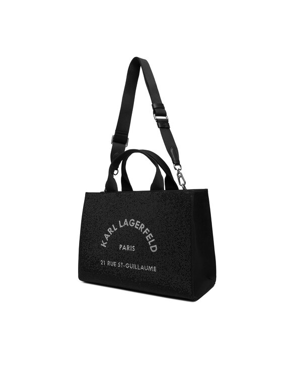 KARL LAGERFELD KARL LAGERFELD Ročna torba A4W50011 Črna