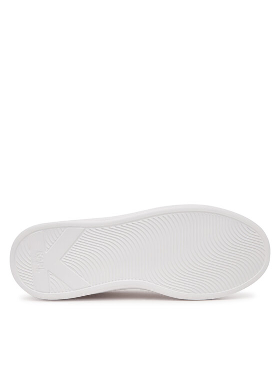 KARL LAGERFELD KARL LAGERFELD Sneakersy Kapri Mens KL52581 Biały