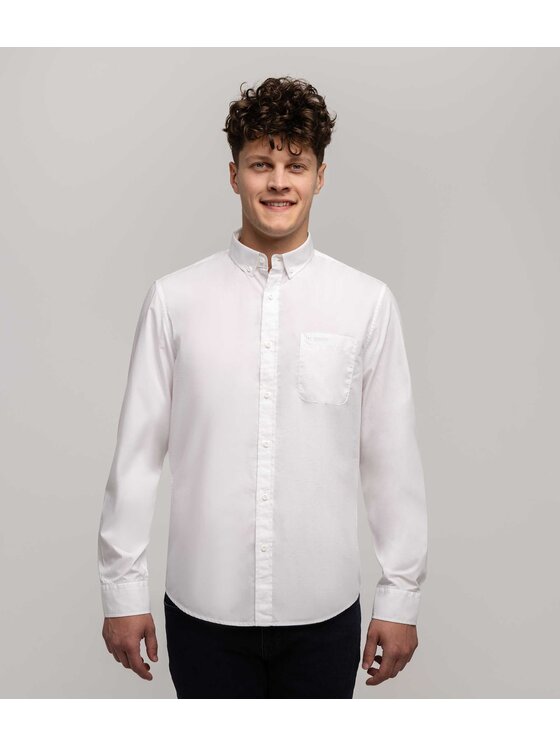 Lee Cooper Lee Cooper Koszula LARS 1000 Biały Regular Fit