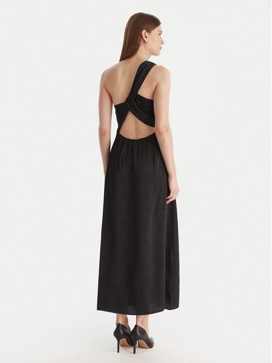 Vero Moda Vero Moda Koktejlové šaty Mollie 10335400 Černá Regular Fit