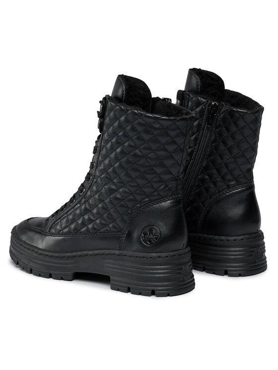 Rieker Rieker Stiefeletten X8501-00 Schwarz