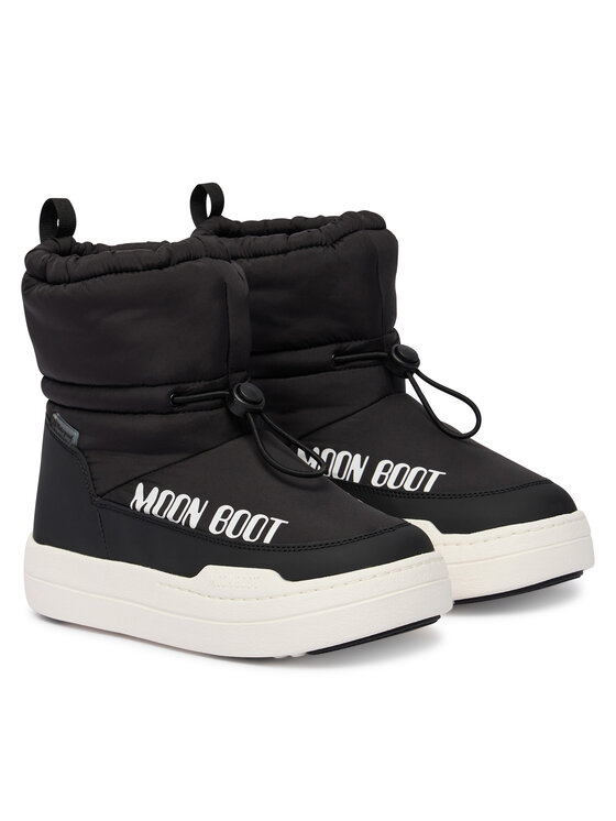 Moon Boot Moon Boot Sniego batai Jr Park Tube Mid Wp 80D3440090 D Juoda