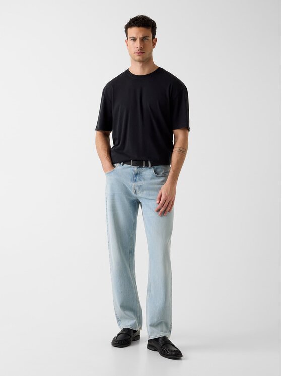 Guess Guess T-Shirt 181814 Černá Classic Fit