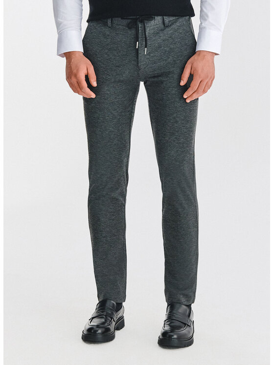 Pako Lorente Pako Lorente Spodnie materiałowe P25WF-WX-019 Szary Slim Fit