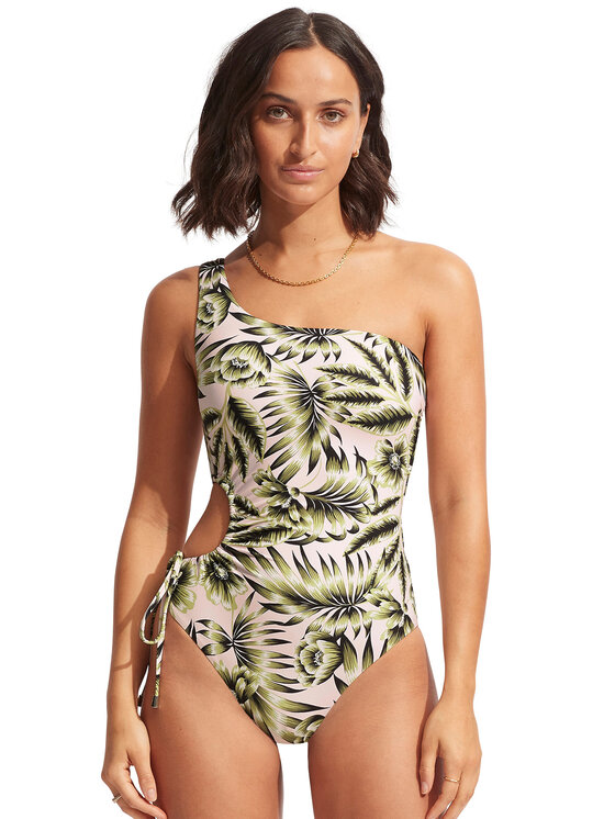 Seafolly Seafolly Strój kąpielowy 11045-946 Beżowy