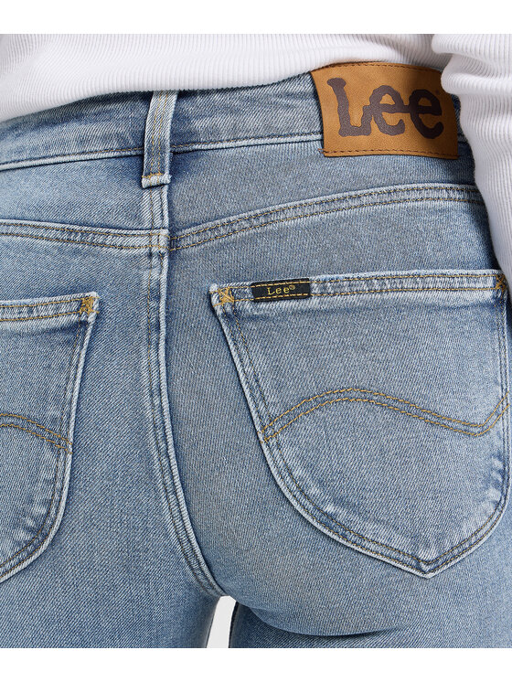 Lee Lee Jeansy Breese Niebieski Skinny Fit