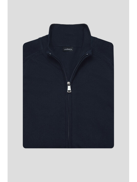 Lancerto Lancerto Kardigan Espen SW073224000078 Granatowy Regular Fit