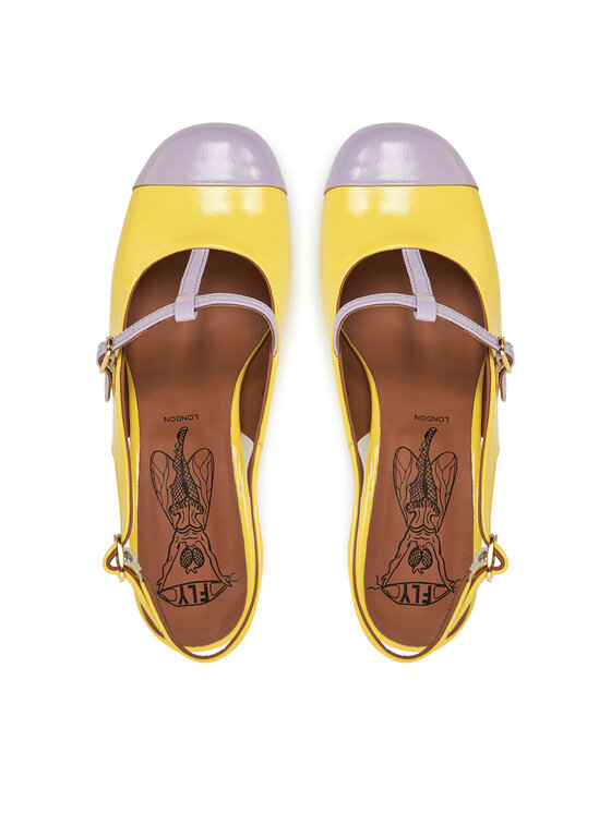Fly London Fly London Туфлі Solnfly P145083003 Жовтий