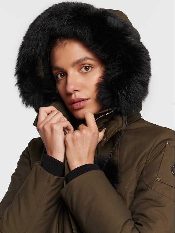 Moose Knuckles Moose Knuckles Geacă din puf Original Stirling MK2003LP Verde Regular Fit