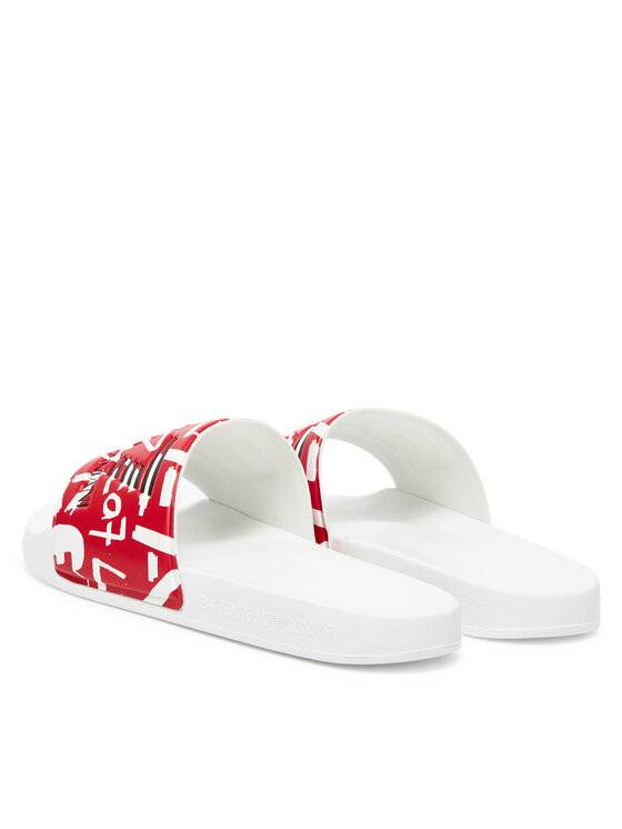 EA7 Emporio Armani EA7 Emporio Armani Pantoletten 7X000108 AF15118 M0113 Rot