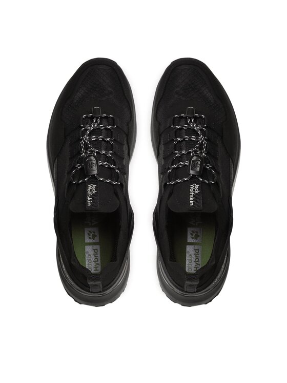 Jack Wolfskin Jack Wolfskin Sneakersy Dromoventure Athletic Low M 4057011 Czarny