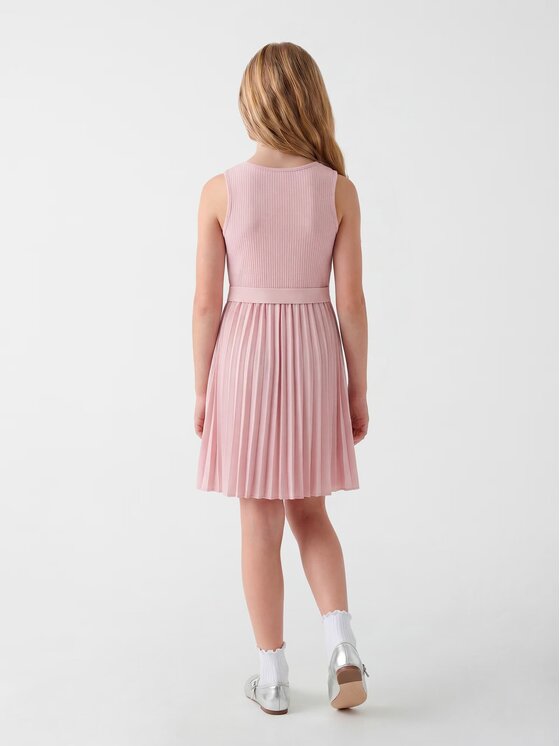 Guess Kids Guess Kids Sukienka codzienna 173247 Różowy Classic Fit