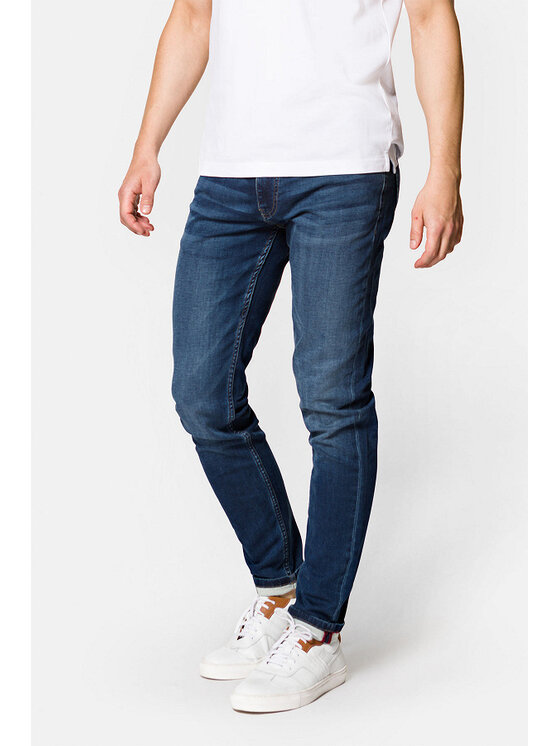 Lancerto Lancerto Jeansy Aidan SP113222000009 Granatowy Slim Fit