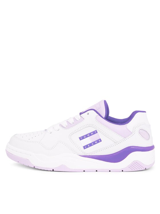 Tommy Jeans Tommy Jeans Сникърси Tjw New Basket Sneaker Lc EN0EN02524 Виолетов