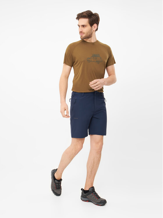 Viking Viking Szorty Spodenki Sequoia Bamboo Man Granatowy Regular Fit