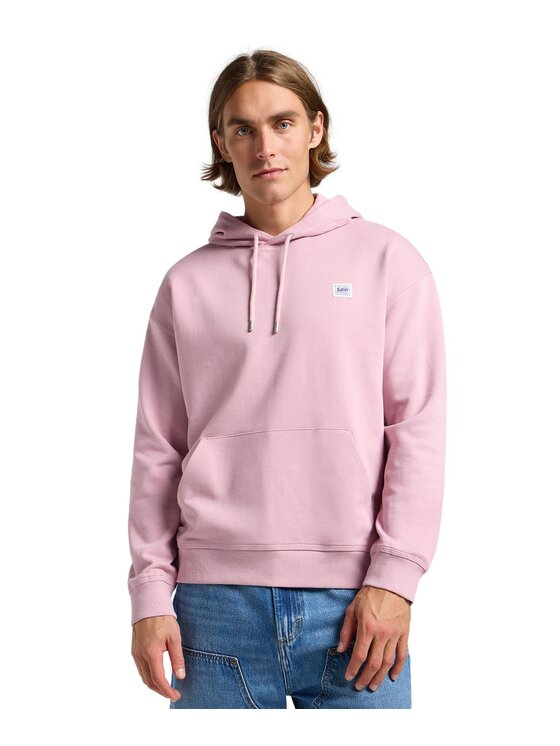 Lee Lee Bluza 112364139 Różowy Regular Fit
