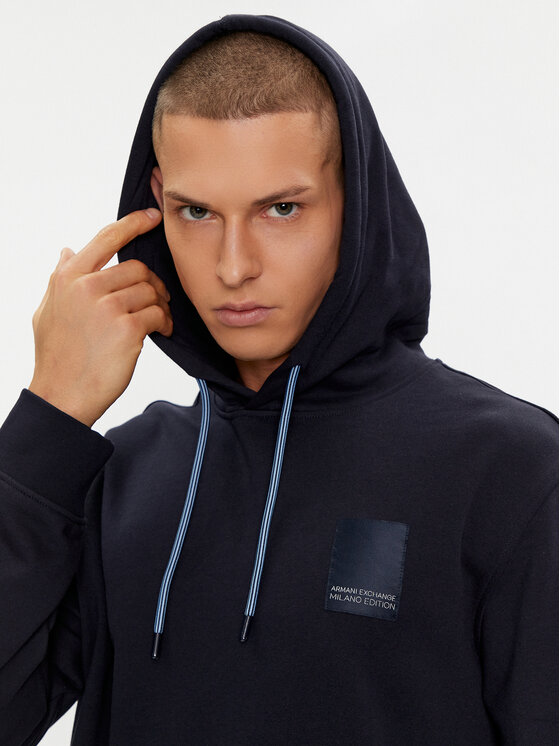 Armani exchange pullover hoodie sales