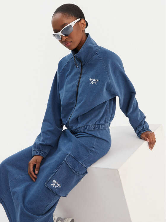 Reebok Reebok Mikina Polina RK25486CCW Modrá Regular Fit