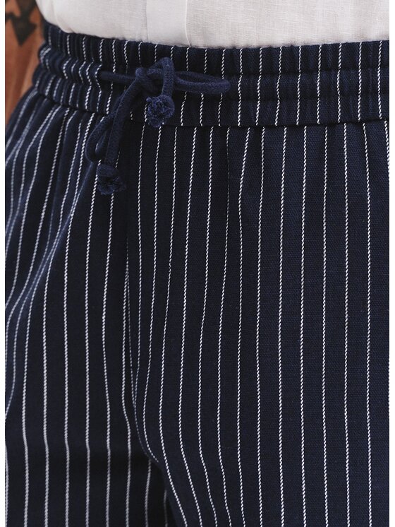 Pako Lorente Pako Lorente Szorty materiałowe P25SF-WS-001 Granatowy Classic Fit