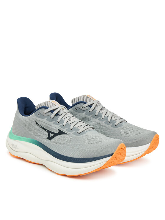 Mizuno Mizuno Běžecké boty Wave Sky 9 J1GC2590 Šedá