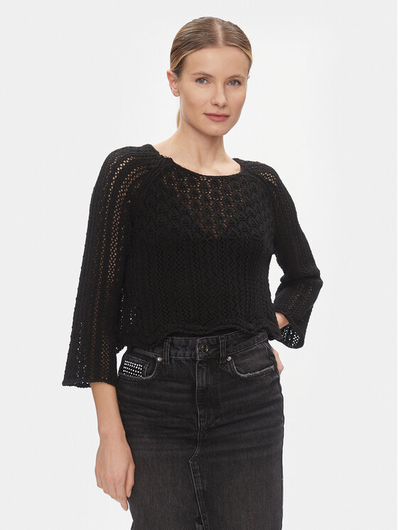 ONLY ONLY Svetr 15233173 Černá Regular Fit