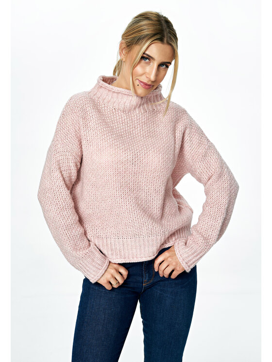 FIGL FIGLFIGL Maglione M886 Rosa Oversize