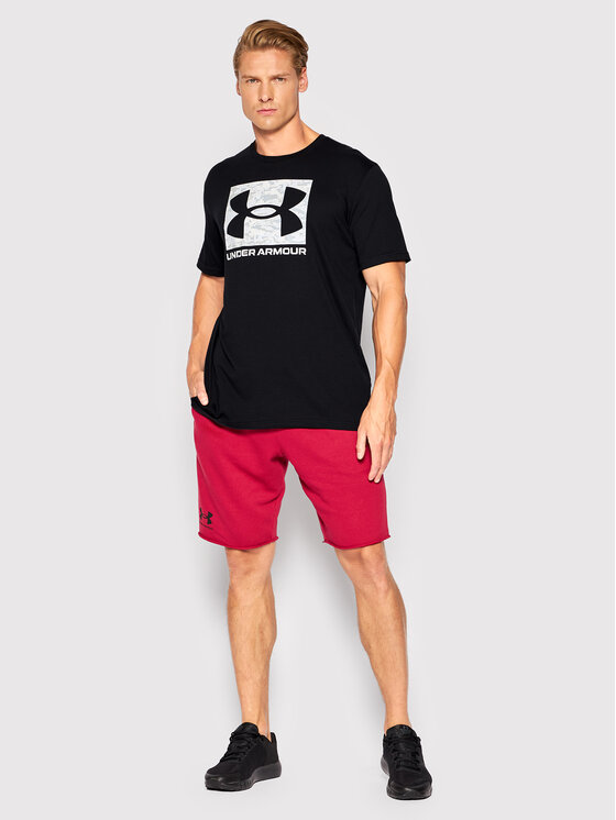 Under Armour Under Armour T-krekls Ua Abc 1361673 Melns Relaxed Fit