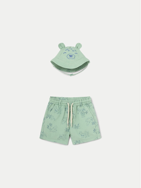 Mayoral Mayoral Kinderset 1249 Grün Regular Fit