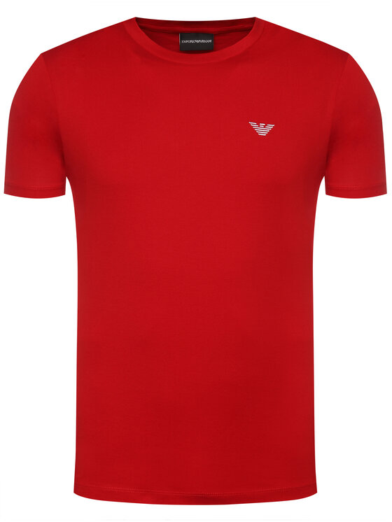 Emporio Armani Emporio Armani T-shirt 3H1TA8 1J30Z 0361 Rouge Regular Fit