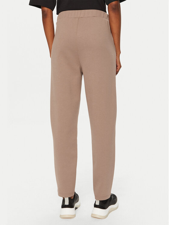 Calvin Klein Calvin Klein Pantaloni trening Satin K20K207945 Bej Slim Fit