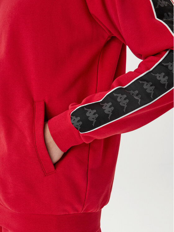 Kappa Kappa Суитшърт Banda Zamin 3 331U3ZW Червен Regular Fit