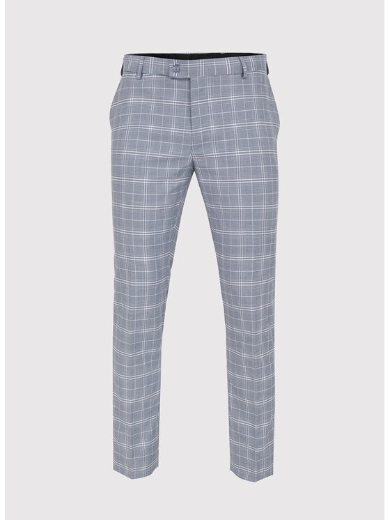 Pako Lorente Pako Lorente Spodnie garniturowe P22SF-6G-005 Szary Slim Fit