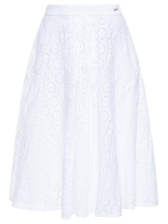 Guess Guess Gonna midi JENNIFER LOPEZ Noemi W0GD29 WCTZ0 Bianco Regular Fit