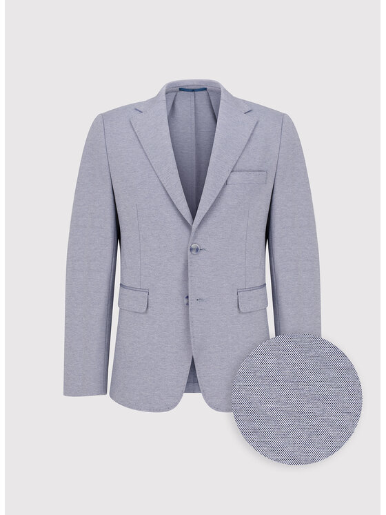 Pako Lorente Pako Lorente Marynarka P26SF-3X-016 Niebieski Slim Fit
