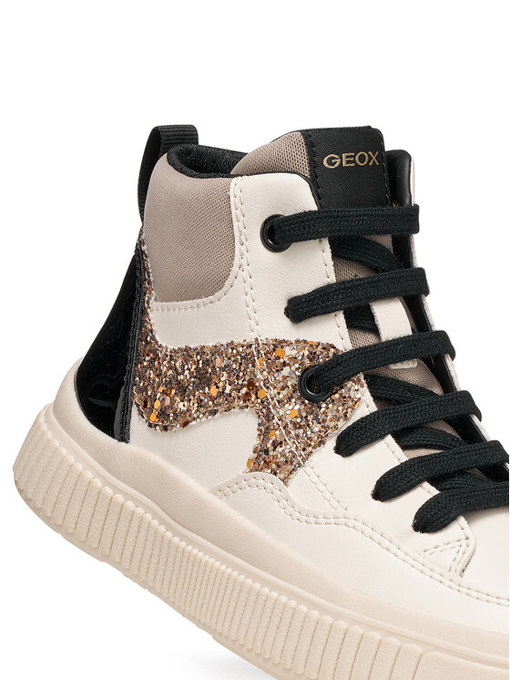 Geox Geox Сникърси J Laquinny Girl J66M3D 05402 C1MB6 S Кремав