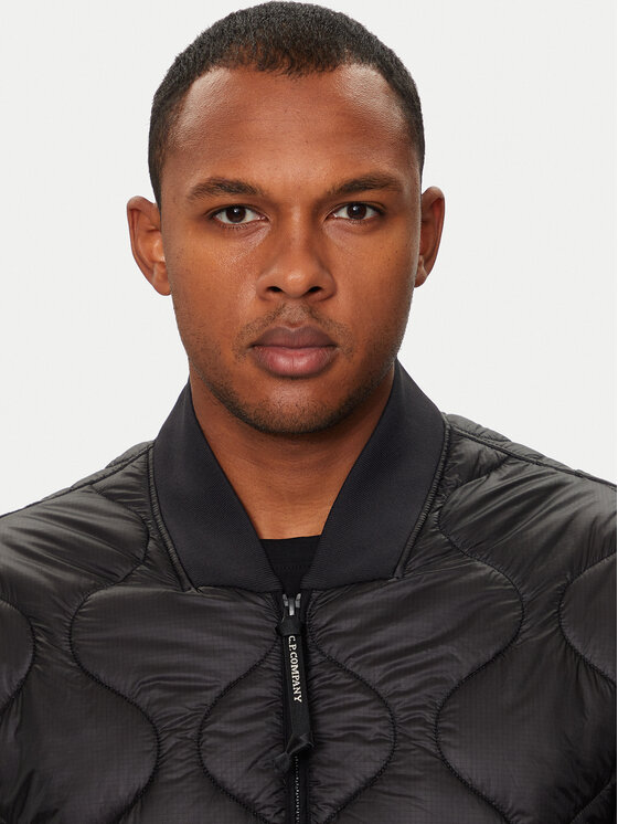 C.P. Company C.P. Company Kurtka bomber 17CMOW010A110158A Czarny Regular Fit