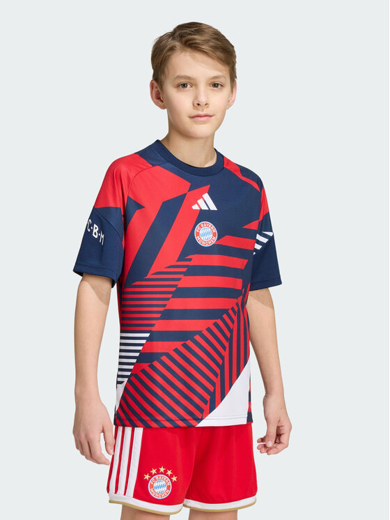 adidas adidas Koszulka techniczna 168862 Niebieski jasny Regular Fit