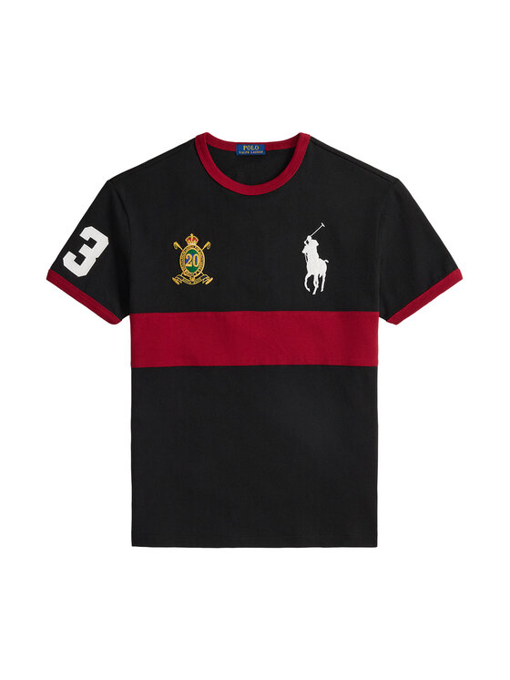 Polo Ralph Lauren Polo Ralph Lauren Marškinėliai 710P00093003 Juoda Regular Fit