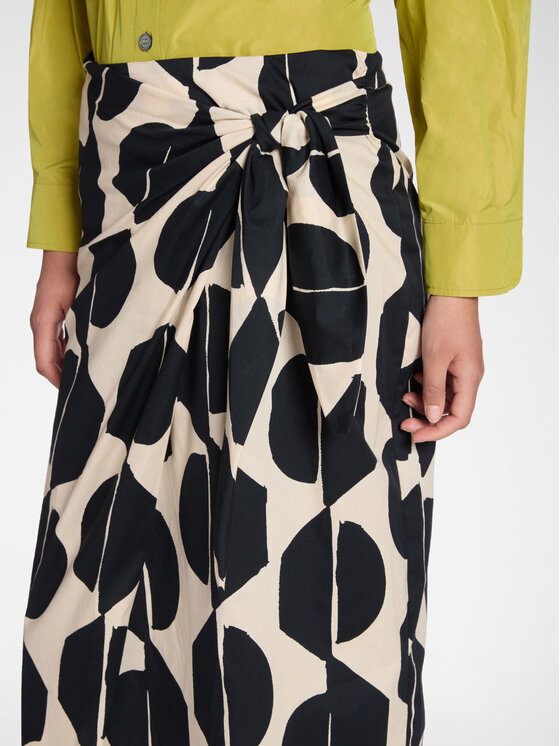 Elena Mirò Elena Mirò Spódnica maxi 1024Z100077N001 Czarny Regular Fit