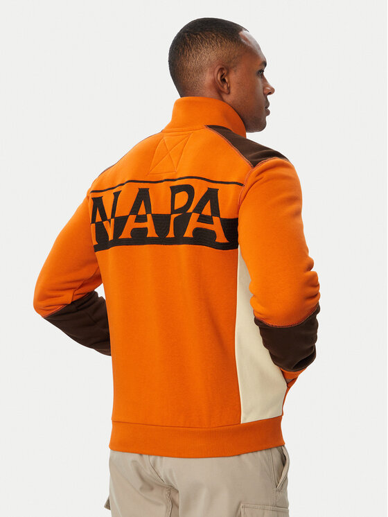 Napapijri Napapijri Džemperis B-Archive NP0A8AFN Ruda Regular Fit