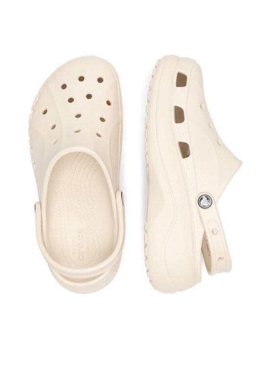 Crocs Crocs Iešļūcenes BAYA PLATFORM CLOG 208186-11S Bēšs
