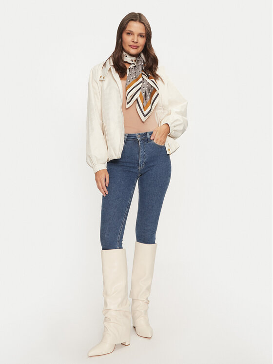 Guess Guess Pārejas jaka V4BQ24 WGLW2 Balts Regular Fit