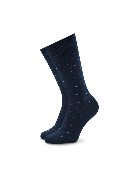 Tommy Hilfiger Tommy Hilfiger Dlhé ponožky 701220147 Tmavomodrá
