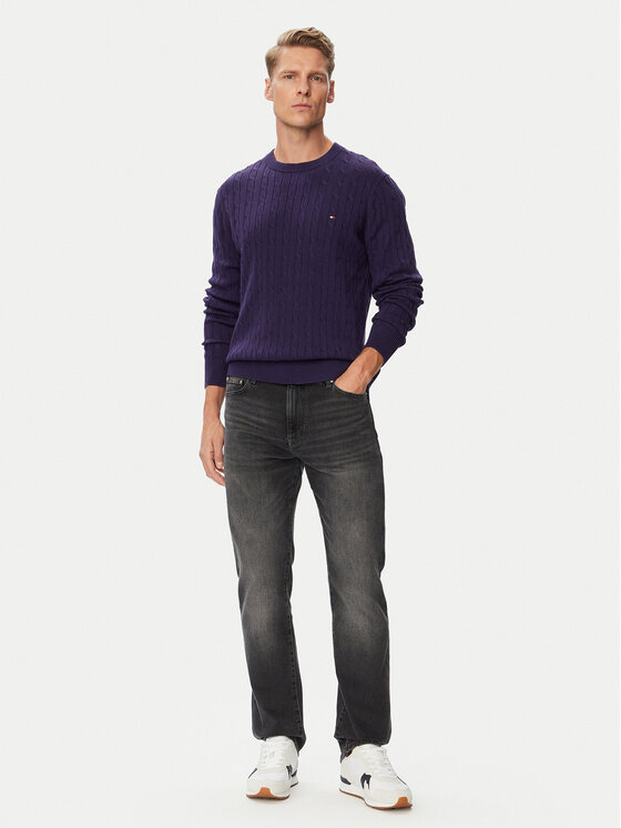 Tommy Hilfiger Tommy Hilfiger Πουλόβερ Classic MW0MW33132 Μωβ Regular Fit